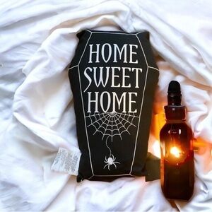 Home Sweet Home Coffin Pillow Thro Marlo Lorenz
